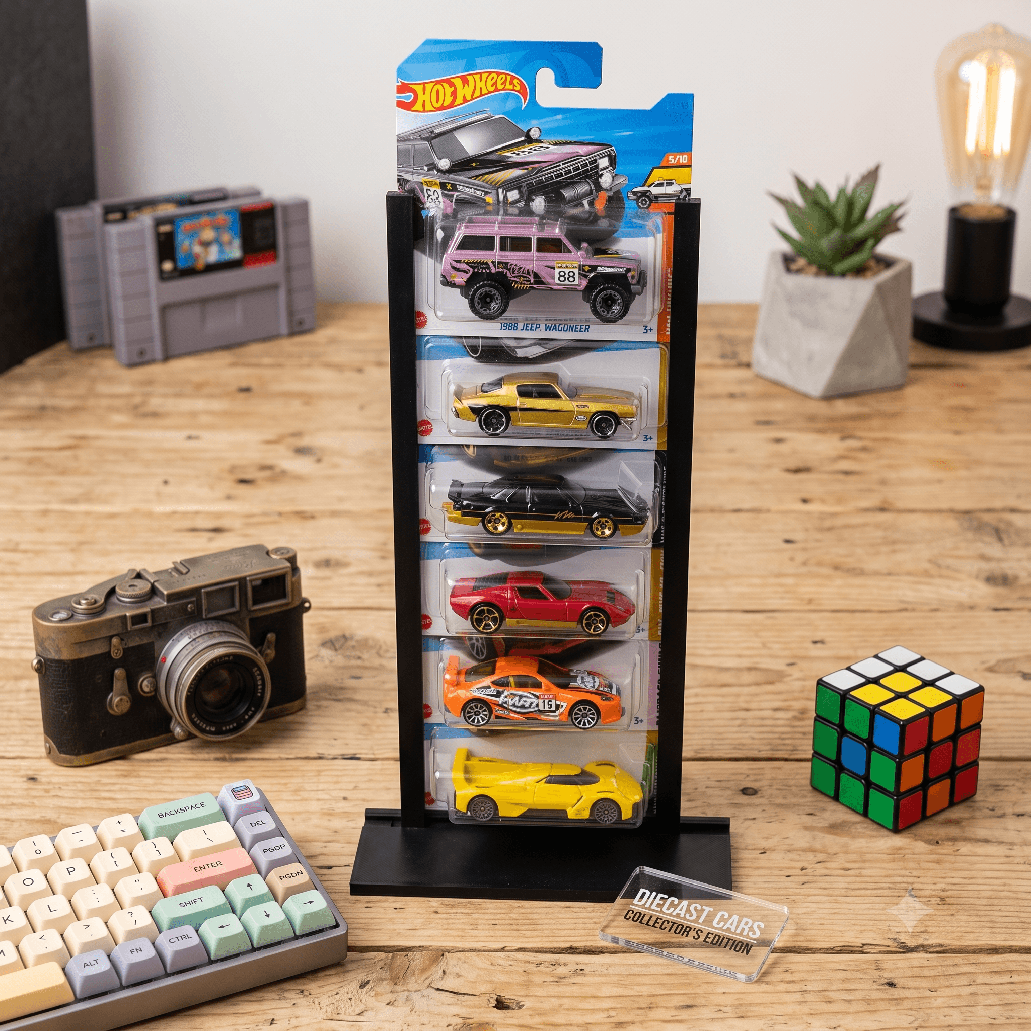 Diecast Card Tower